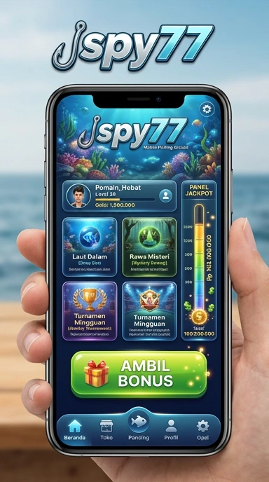 Beragam pilihan aplikasi yang tersedia di spy77.